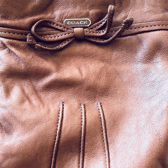 Coach leather gloves - Picture 4 of 8